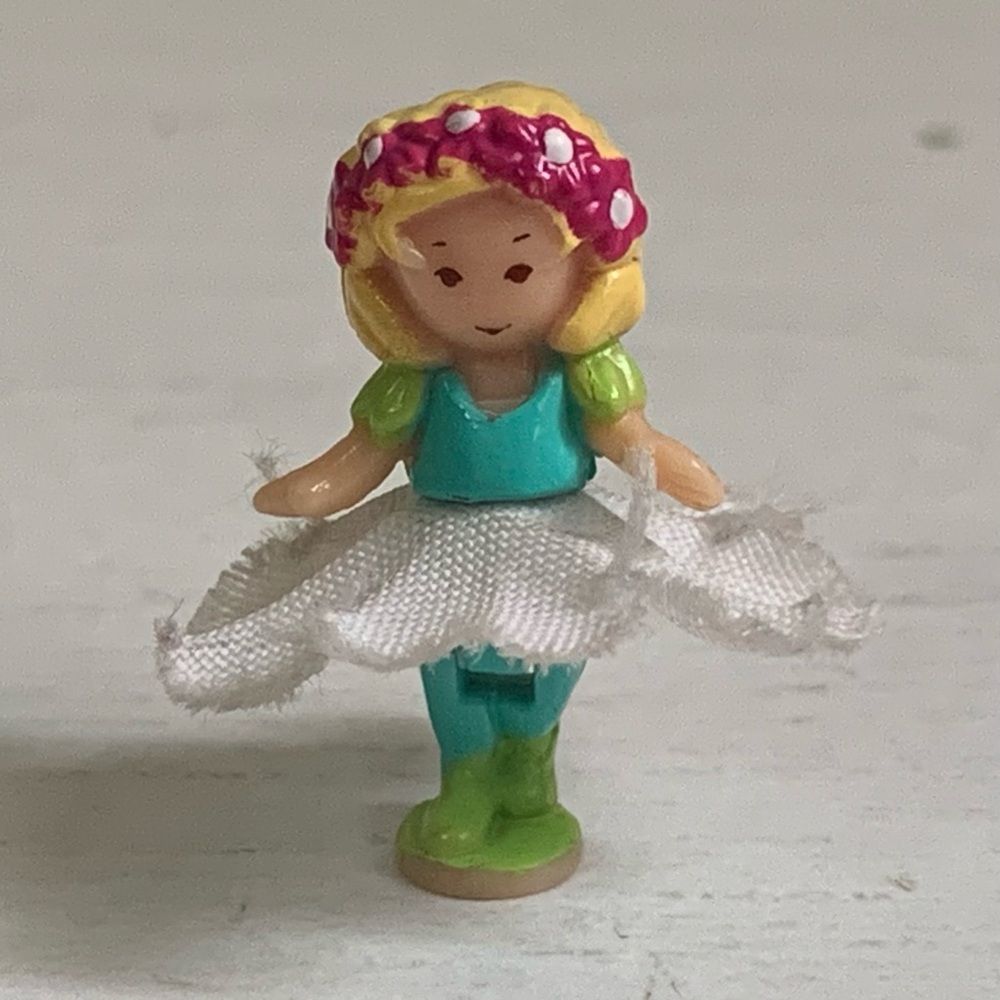Vintage 1996 Polly Pocket Butterflyer Totally Flowers Replacement Polly Doll